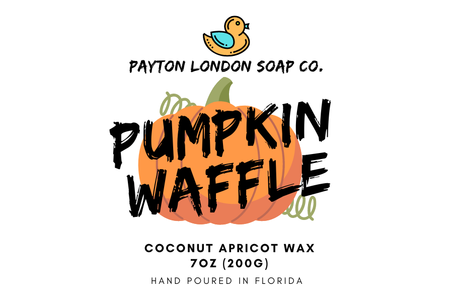 PUMPKIN WAFFLE CANDLE