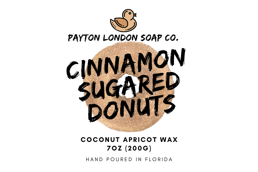 CINNAMON SUGARED DONUTS CANDLE