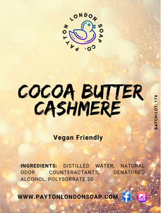 COCOA BUTTER CASHMERE BODY SPRAY