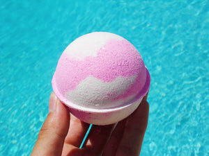 PINK SUGAR BATH BOMB - Payton London Soap Co.