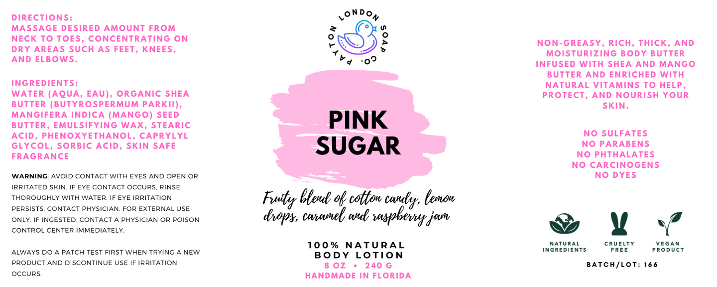 PINK SUGAR LOTION