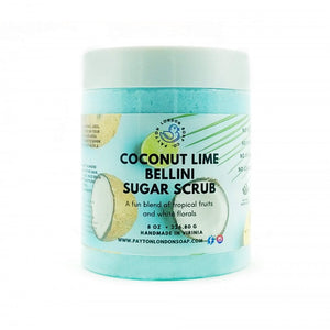 COCONUT LIME BELLINI SUGAR SCRUB - Payton London Soap Co.