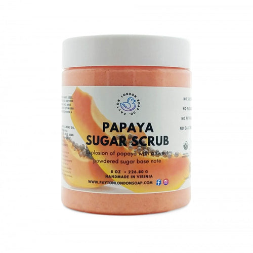 PAPAYA SUGAR SCRUB - Payton London Soap Co.